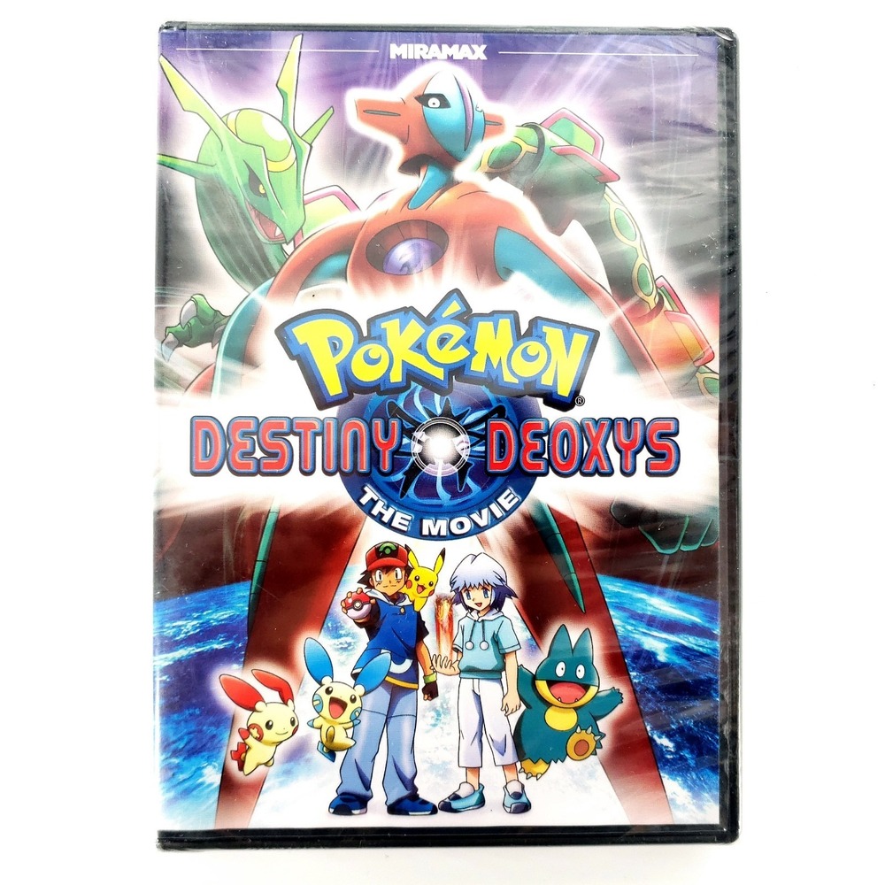 Pokemon: Destiny Deoxys (DVD, 2011) Brand New Factory Sealed